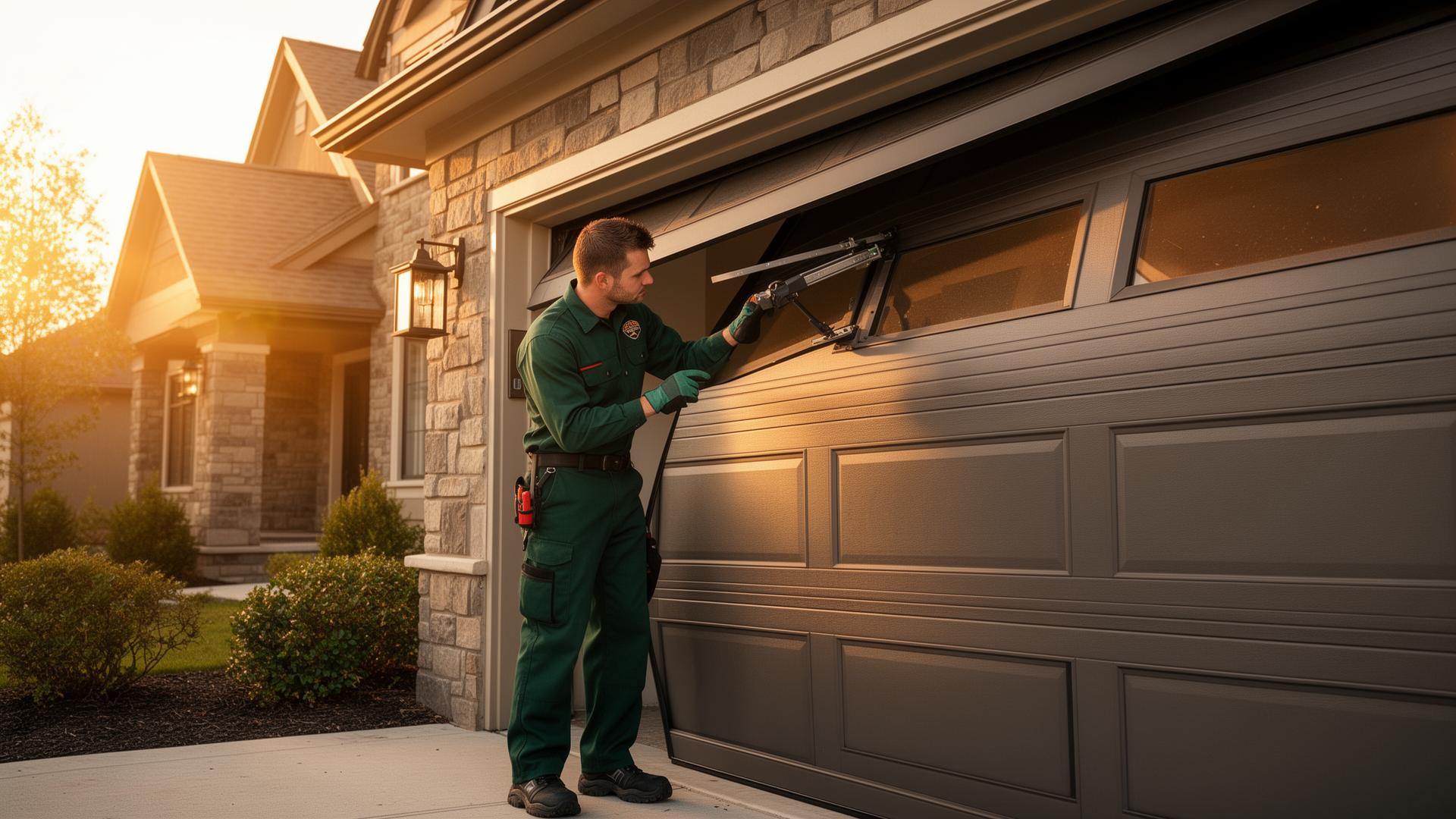 Professional garage door installation and repair service in Lake Forest